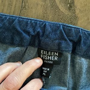 Eileen Fisher Large Petite Denim Jeans